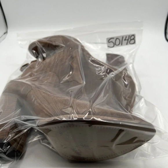 Dolce Vita Womens 7.5 Conway Brown Suede Ankle Boots Scalloped Booties Western - Picture 16 of 16